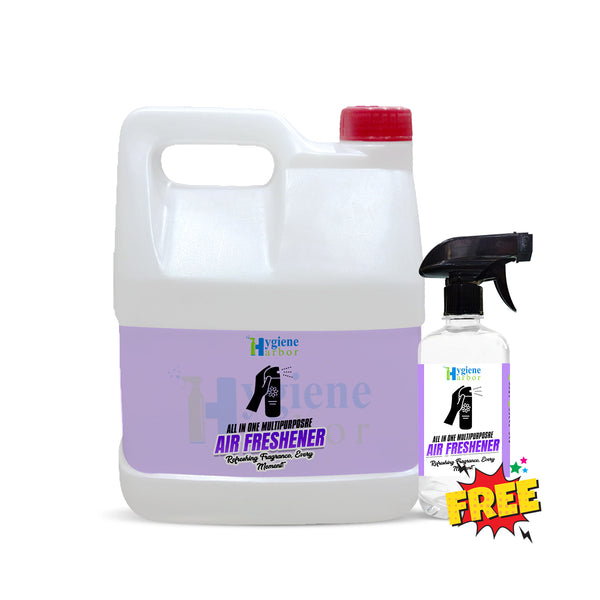 Hygiene Harbor Air Freshener 5L + FREE 500ml Empty Spray