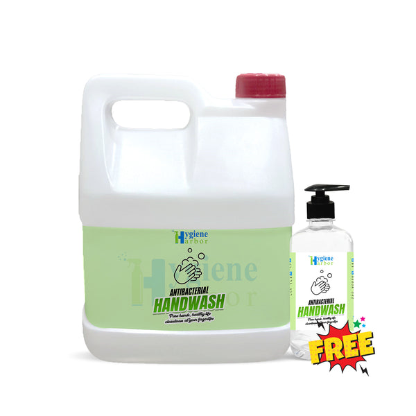 Hygiene Harbor Anti Bacterial Handwash 5L + FREE 500ml Empty Bottle