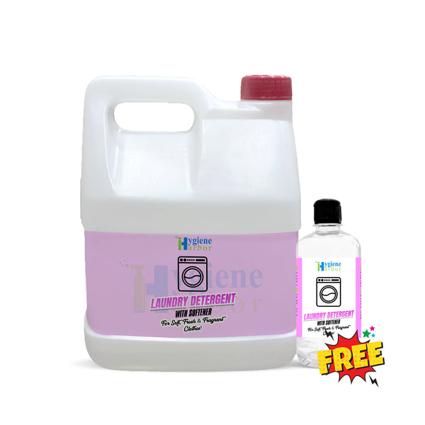 Hygiene Harbor Laundry Detergent Liquid 5L + FREE 500ml Empty Bottle