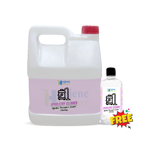 Hygiene Harbor Upholstry Cleaner 5L + FREE 500ml Empty Bottle