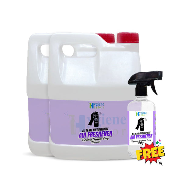 Hygiene Harbor Air Freshener 5L + FREE 500ml Empty Spray - Hygiene Harbor