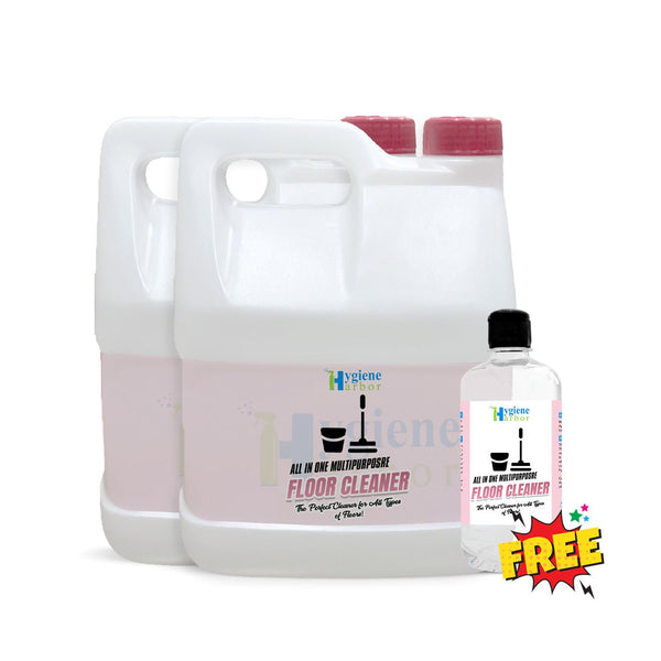 Hygiene Harbor All in One Multipurpose Floor Cleaner Liquid 5L + FREE 500ml Empty Bottle - Hygiene Harbor