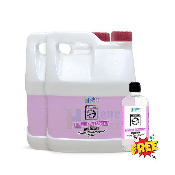 Hygiene Harbor Laundry Detergent Liquid 5L + FREE 500ml Empty Bottle - Hygiene Harbor