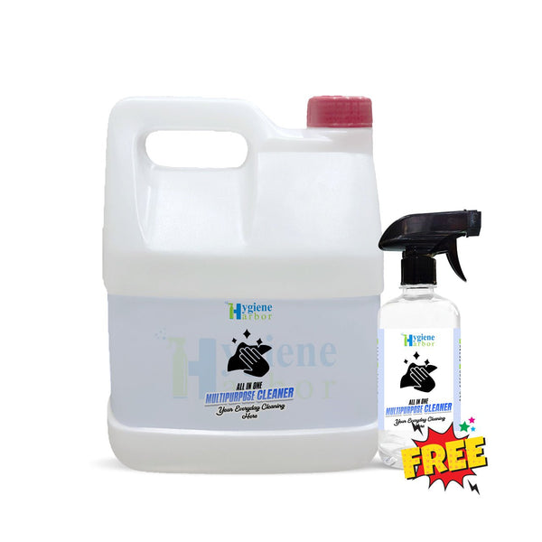Hygiene Harbor Multipurpose Cleaner 5L + FREE 500ml Empty Bottle - Hygiene Harbor