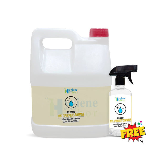 Hygiene Harbor Multipurpose Shiner 5L + FREE 500ml Empty Spray - Hygiene Harbor