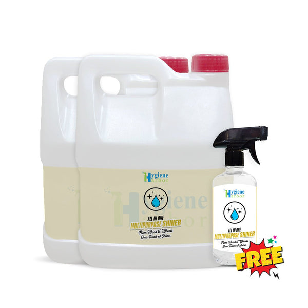 Hygiene Harbor Multipurpose Shiner 5L + FREE 500ml Empty Spray - Hygiene Harbor
