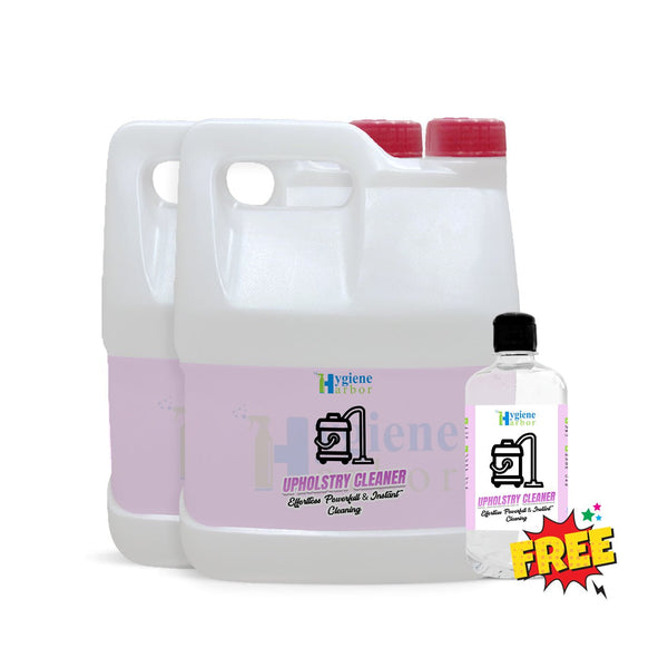 Hygiene Harbor Upholstry Cleaner 5L + FREE 500ml Empty Bottle - Hygiene Harbor